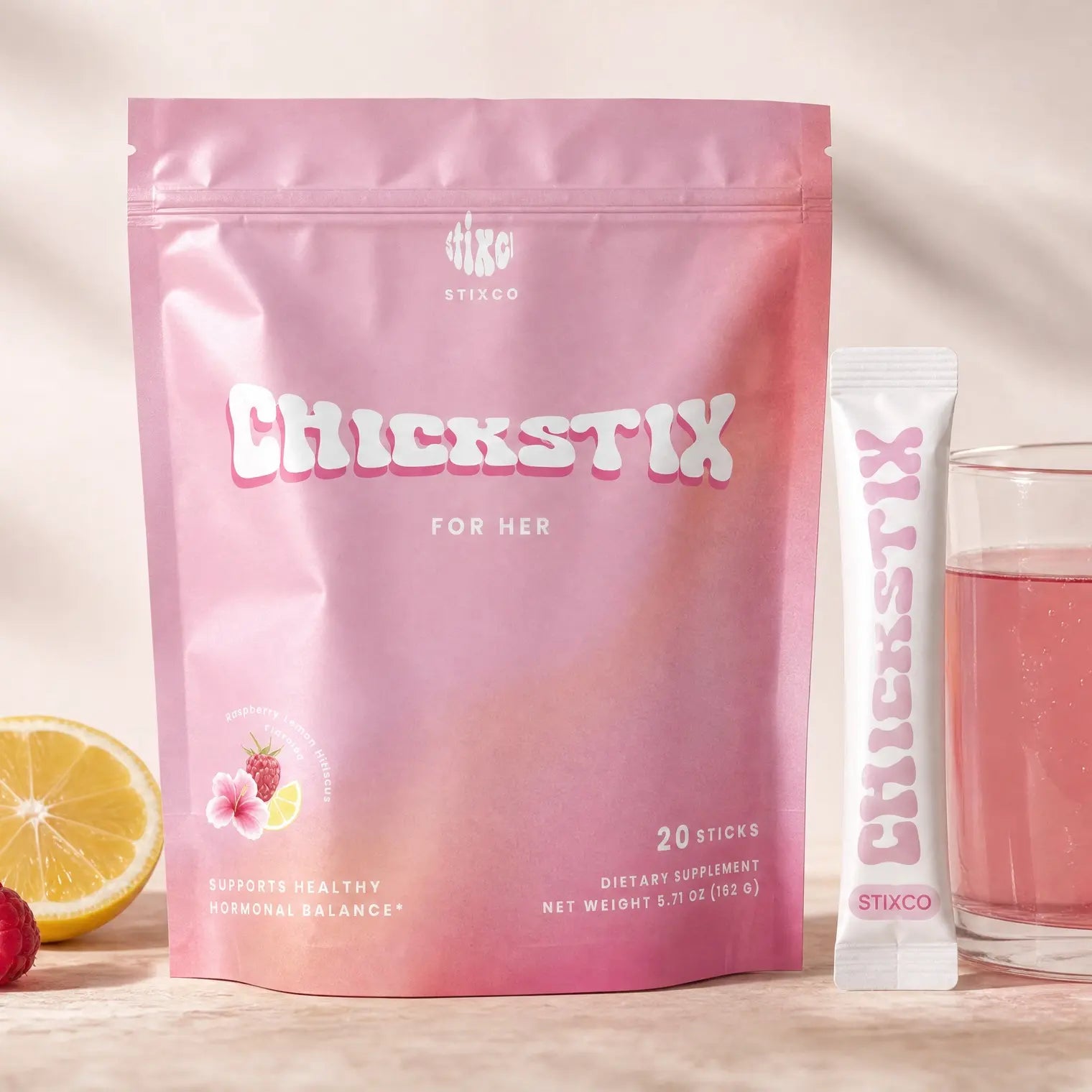 CHICKSTIX - Hormone Balance + Cycle Support Stick Pack